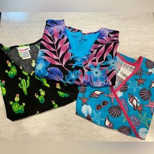 Scrub Top Bundle Size 2XL